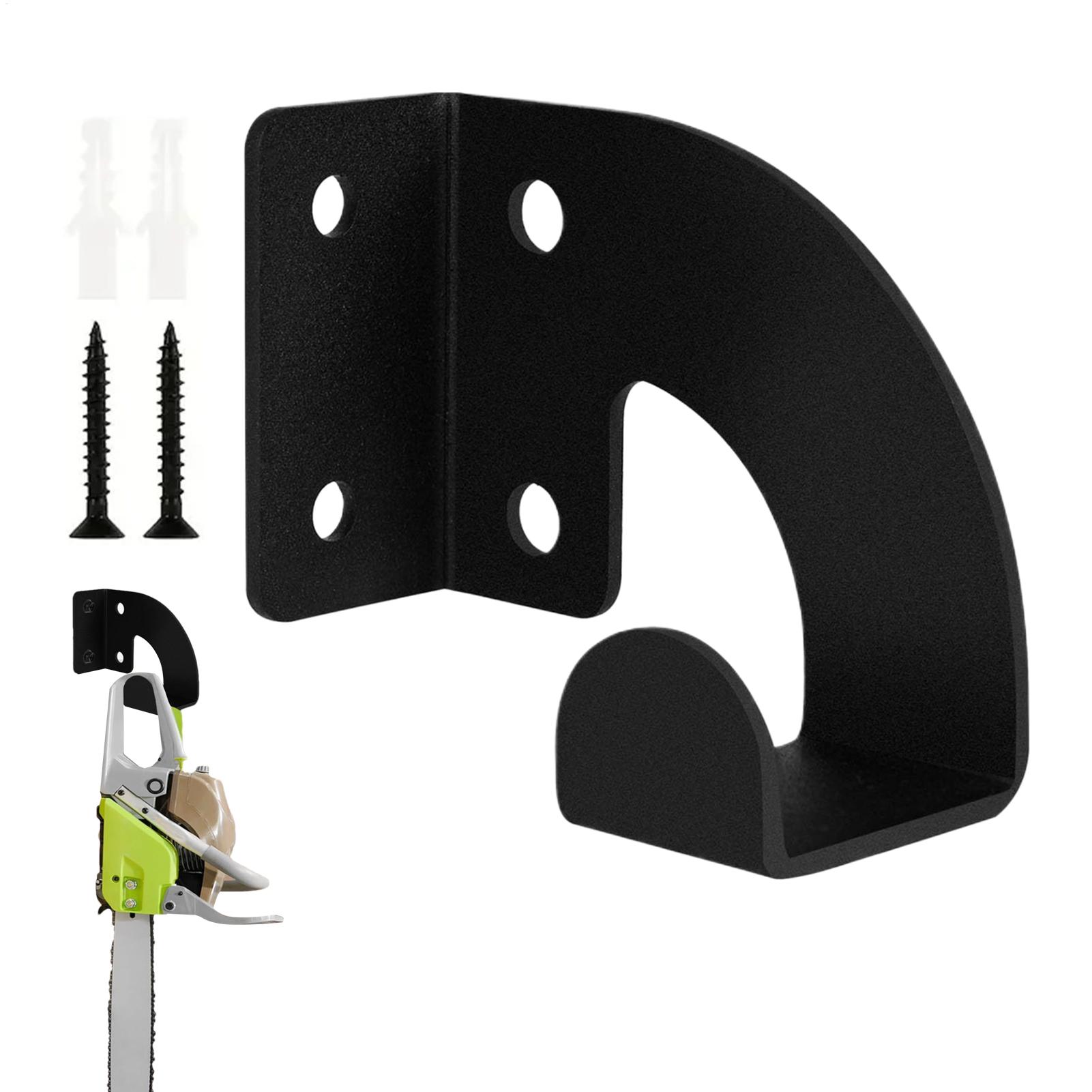 Gardening Tools Women - Kettensägenhalterung Schwerlast-Kettensägen-Wandhalterung Metallgestell Hochbelastbarer Aufbewahrungsorganizer für