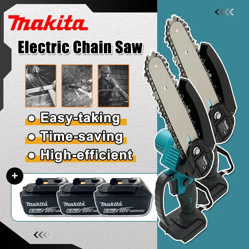 Gardening Tools Wooden - Makita 6 Zoll Kettensäge Elektrische Säge