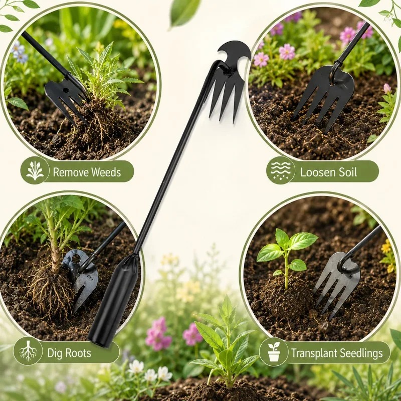 2-in-1 Gartenrechen: Manueller – Gardening Tools Shovel Bewertung und Preis