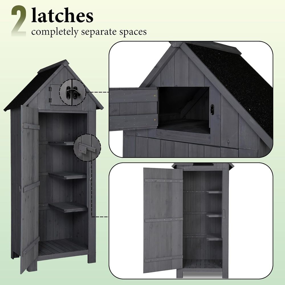 Gartenhaus aus Holz für den Au – Gardening Tools Wooden Bewertung und Preis