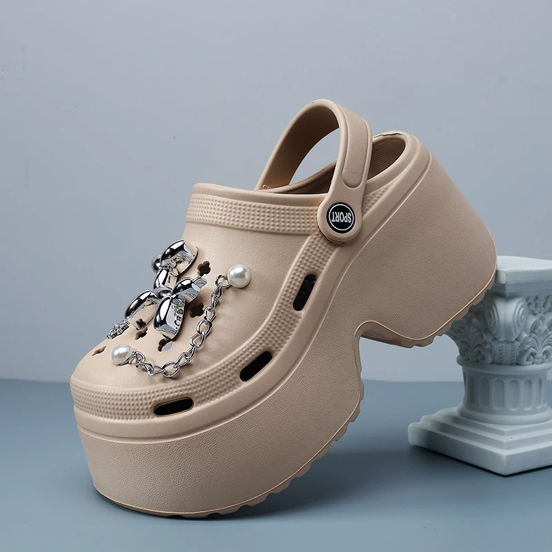 Neue Damen Plateau-Clogs in Si – Gardening Tools Women Bewertung und Preis