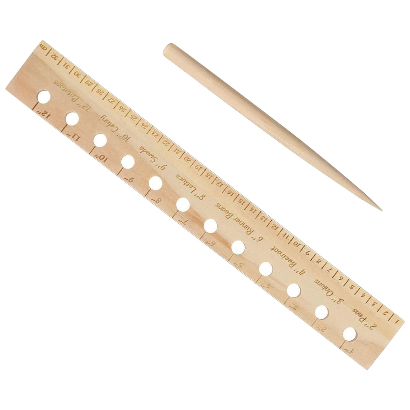 Massivholz-Pflanzlineal für Ga – Gardening Tools Wooden Bewertung und Preis