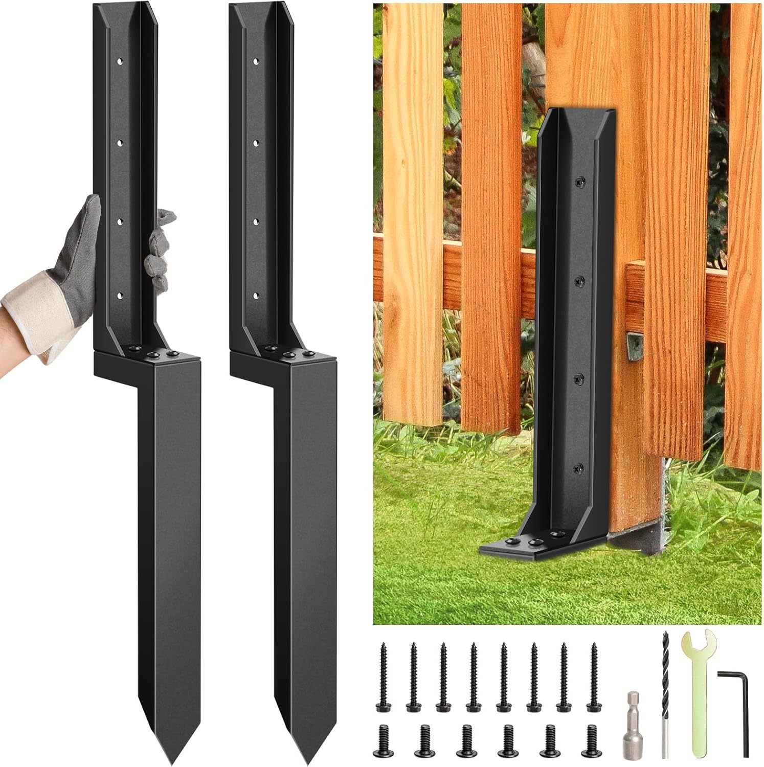 2PCS Zaun Reparatur Anker Zaun – Gardening Tools Kit For Home Garden Bewertung und Preis