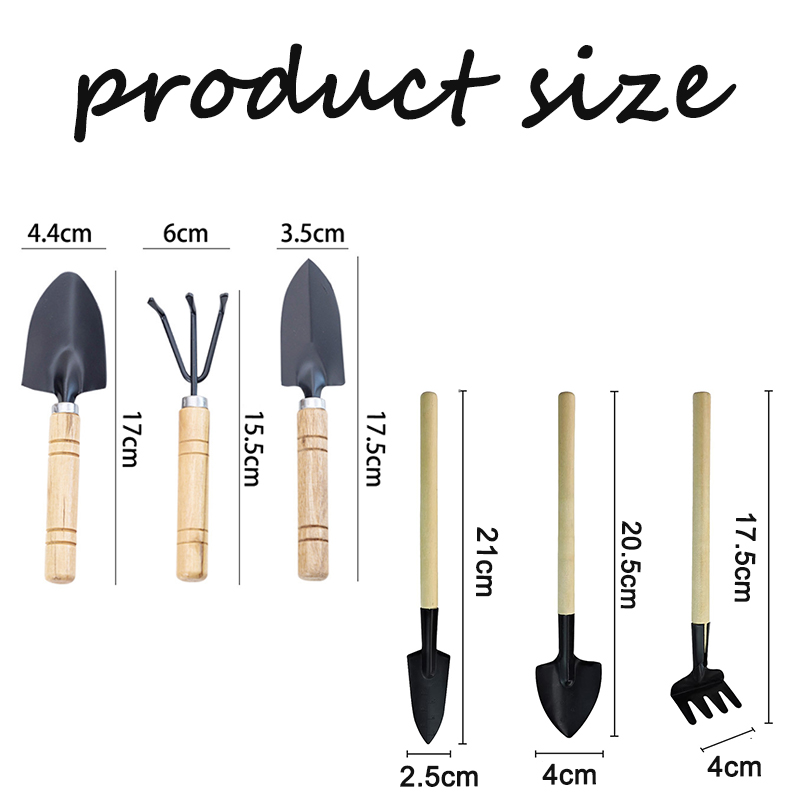 3-teiliges Mini-Gartengeräte-S – Gardening Tools Wooden Bewertung und Preis