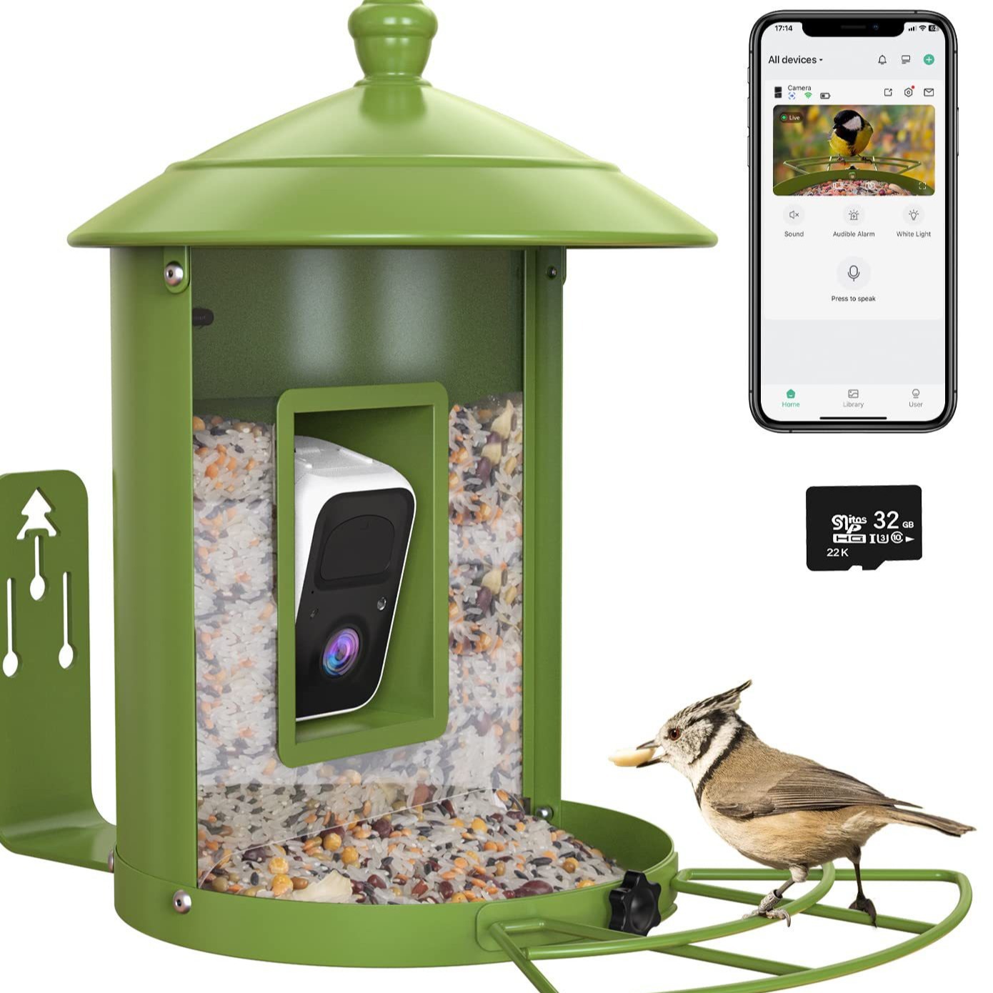 KI-intelligenter Vogelfuttersp – Gardening Tools Definition Bewertung und Preis