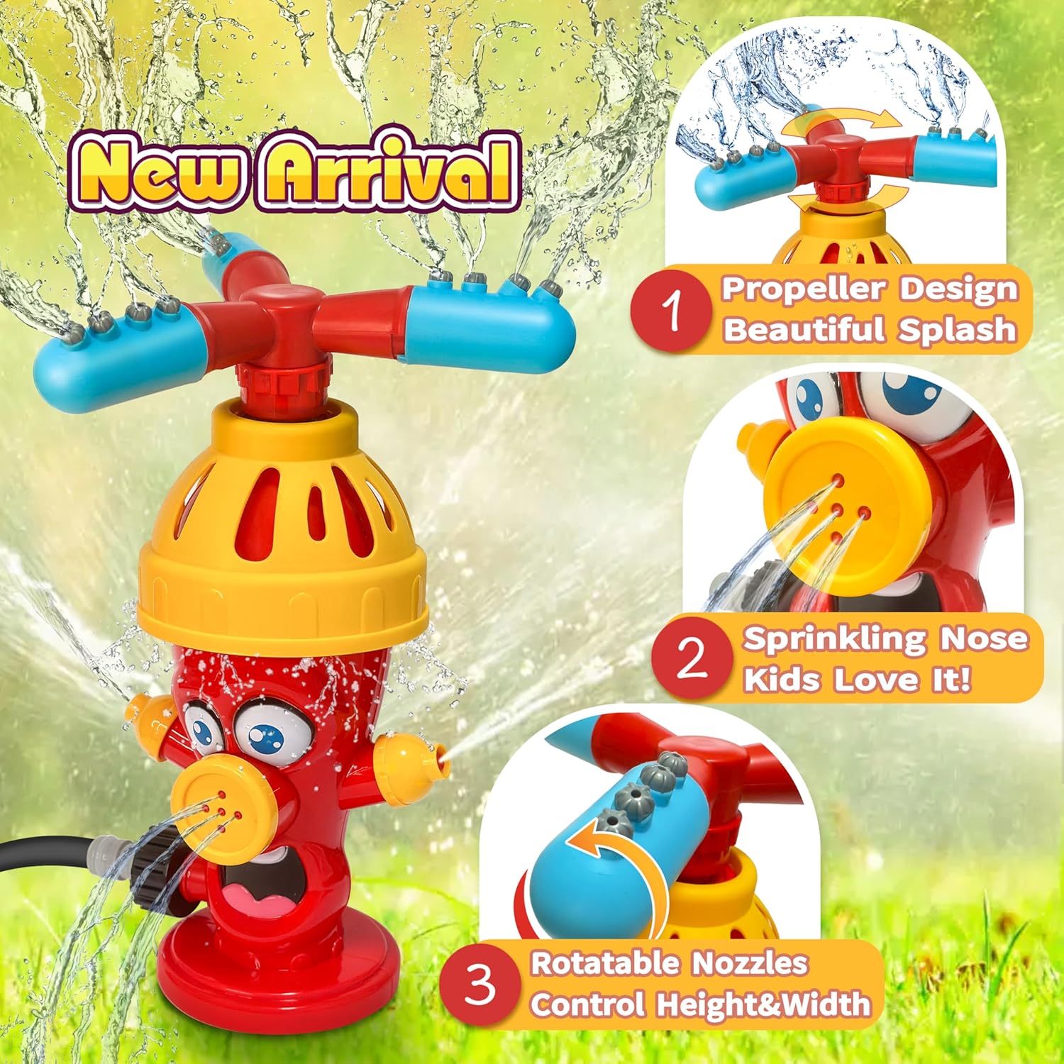 Wassersprüh-Spielzeug Hydrant- – Gardening Tools For 3 Year Old Bewertung und Preis