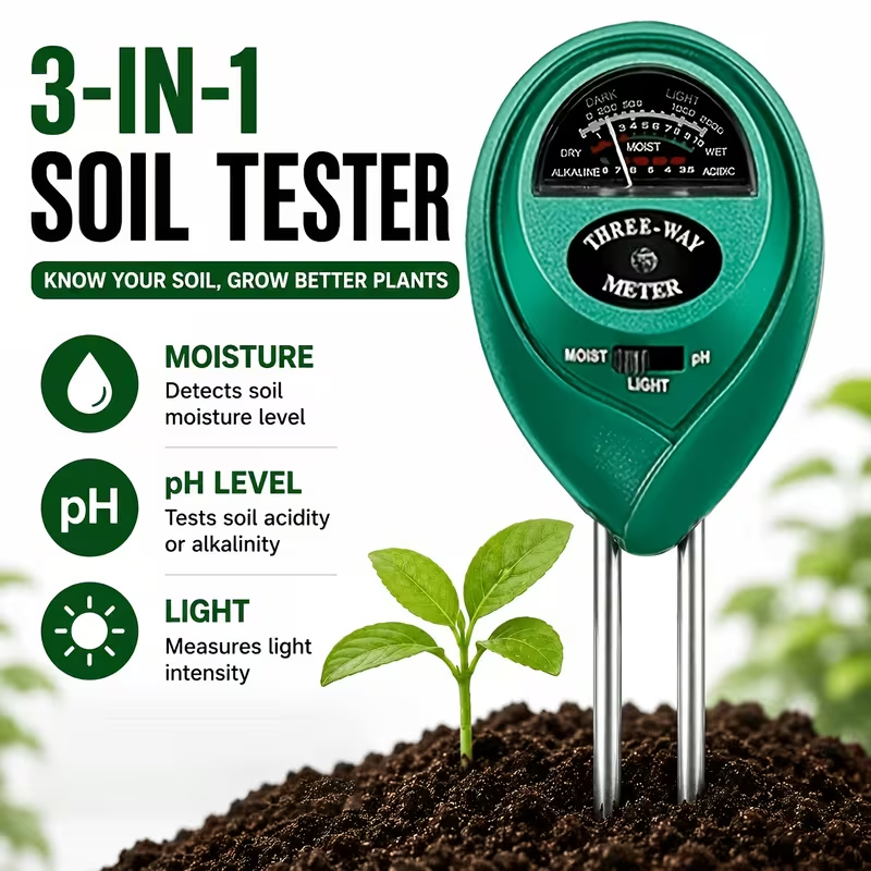 3-in-1 Bodentester (Feuchtigke – Gardening Tools Equipment Bewertung und Preis